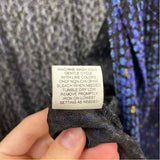 Notations Women's Size XL Blue Spotted Jacket