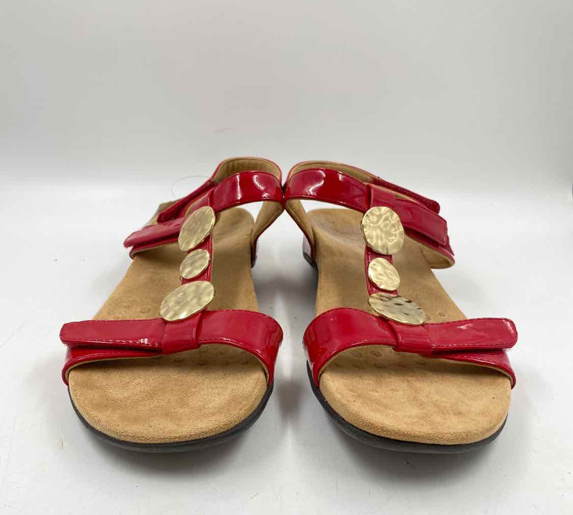 vionic Women's Shoe Size 9 Red Solid Sandals
