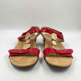 vionic Women's Shoe Size 9 Red Solid Sandals