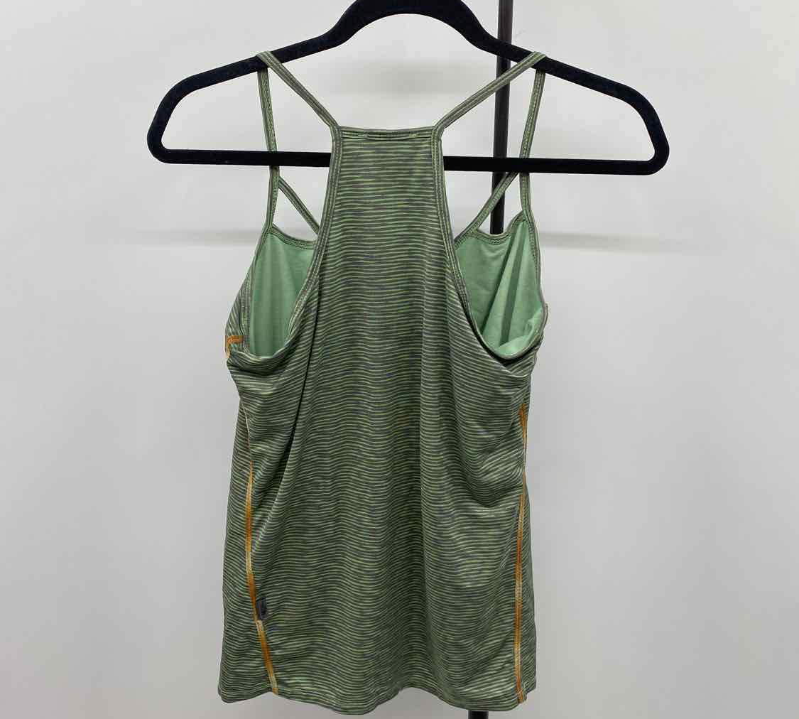 The North Face Women's Size M Green Stripe Tank