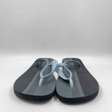 Havaianas Women's Shoe Size 11/12 Blue Textured Flip Flops