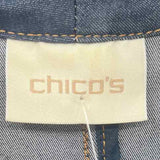 Chico's Women's Size 12 Navy Solid Dress