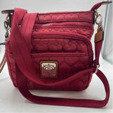 Brighton Women's Red Luxe Quilted Purse