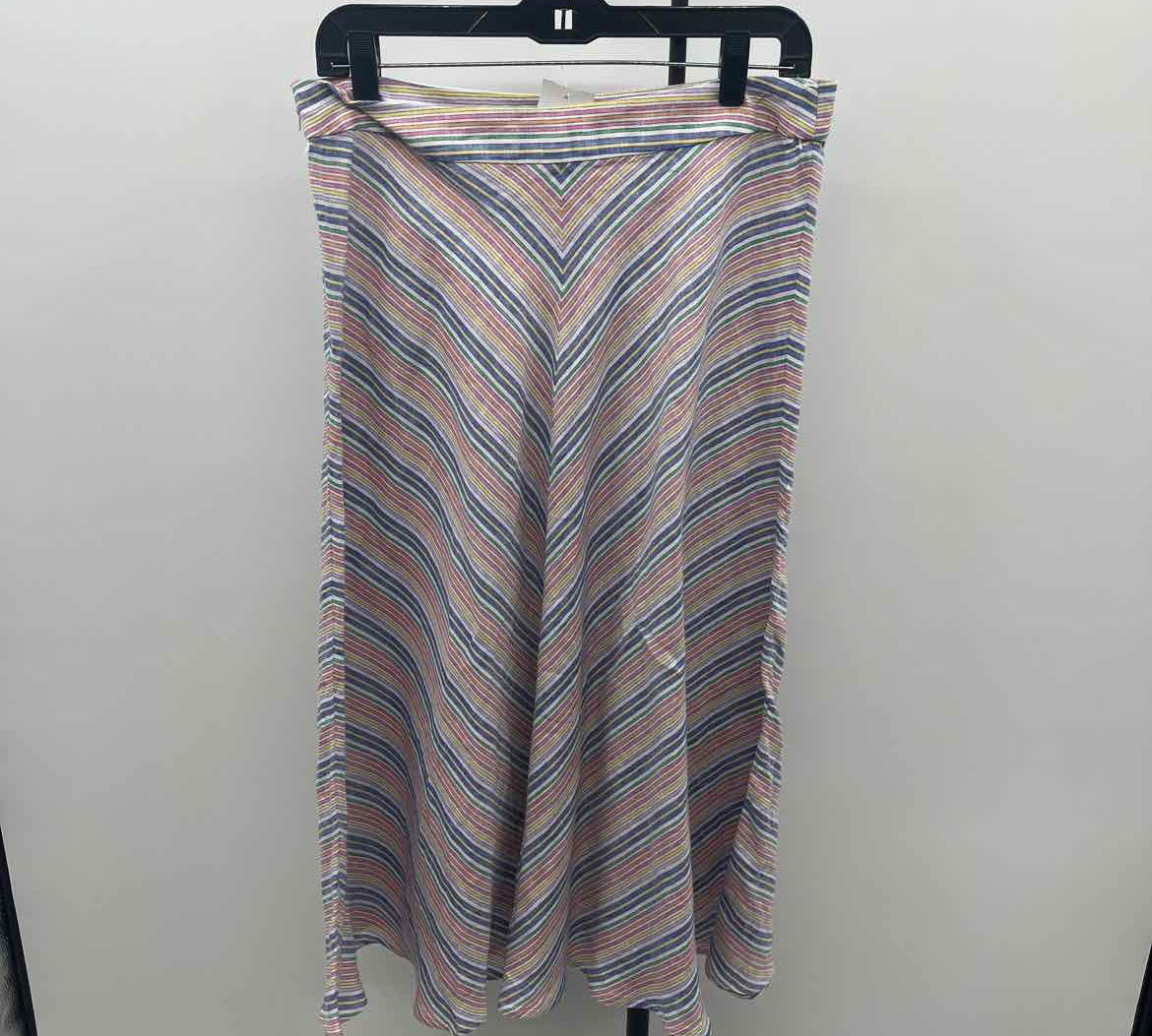 Talbots Women's Size 10 Multi-Color Stripe Skirt