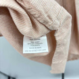 Olive & Oak Women's Size S Tan Stripe Sleeveless Shirt