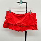 Kenneth Cole Women's Size 16 Orange Solid Swimsuit - Separate