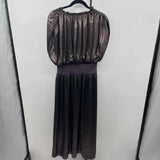 Current Air Women's Size 14 Purple Metallic Dress