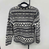 Talbots Women's Size M Black Aztec Jacket