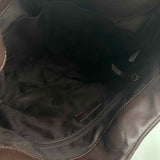FRYE & CO. Dark Brown Faux Leather Shoulder Bag Purse