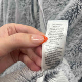 Workshop Women's Size S Gray Plush Jacket