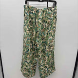 JJill Women's Size 10 Green Leaf Pants