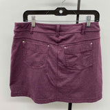 Athleta Women's Size 10 Purple Heathered Skirt