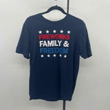 Unbranded Men's Size M Navy words T-shirt