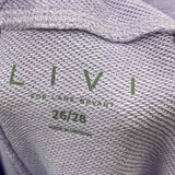 LIVI active Women's Size 26 Lavender Solid Sweatpants