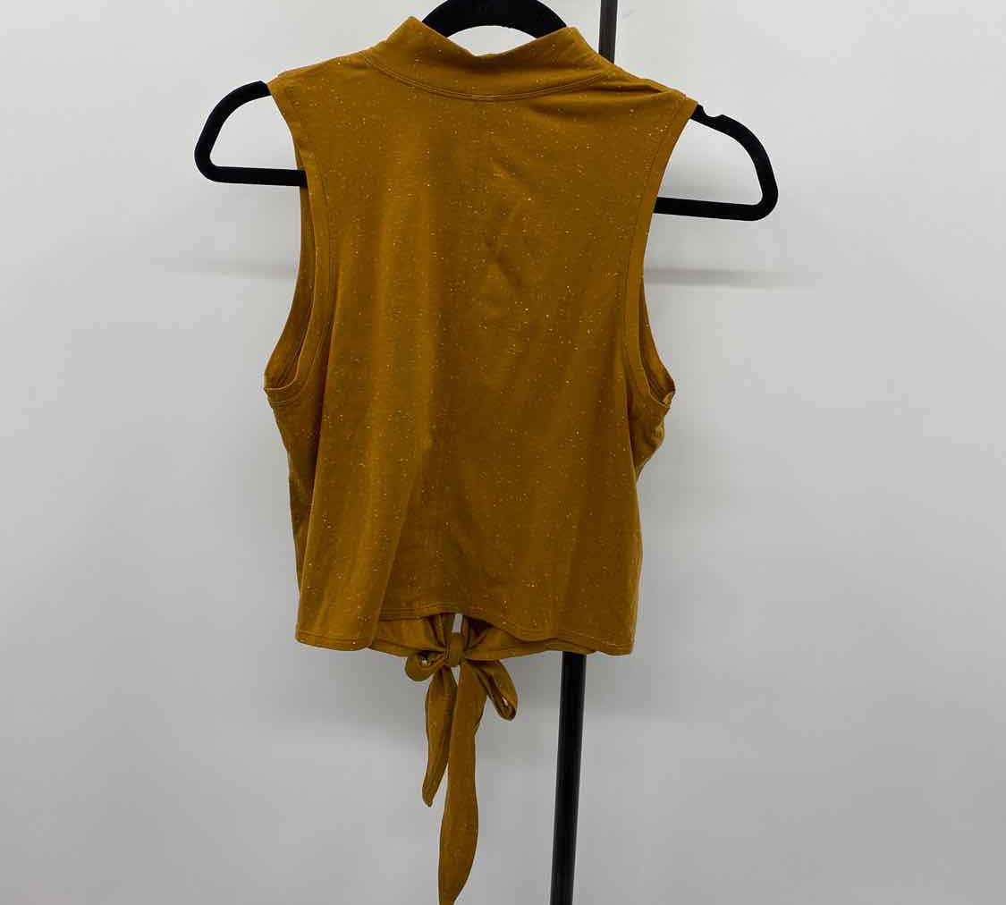 Lululemon Junior's Size S Brown Flecked Sleeveless Shirt