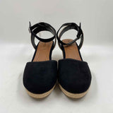 Style & Co. Women's Shoe Size 8 Black Solid Wedges