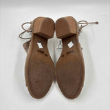 Lucky Brand Women's Shoe Size 9.5 Taupe cutouts Sandals