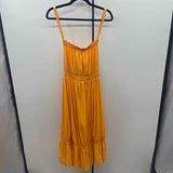 Daily Practice Junior's Size 14 Orange Solid Dress
