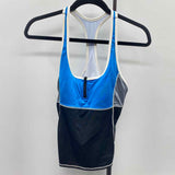 Zero Xposure Women's Size 12 Black Color Block Swimsuit - Separate