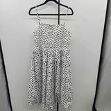 ON 34th Women's Size 14 White Spotted Dress