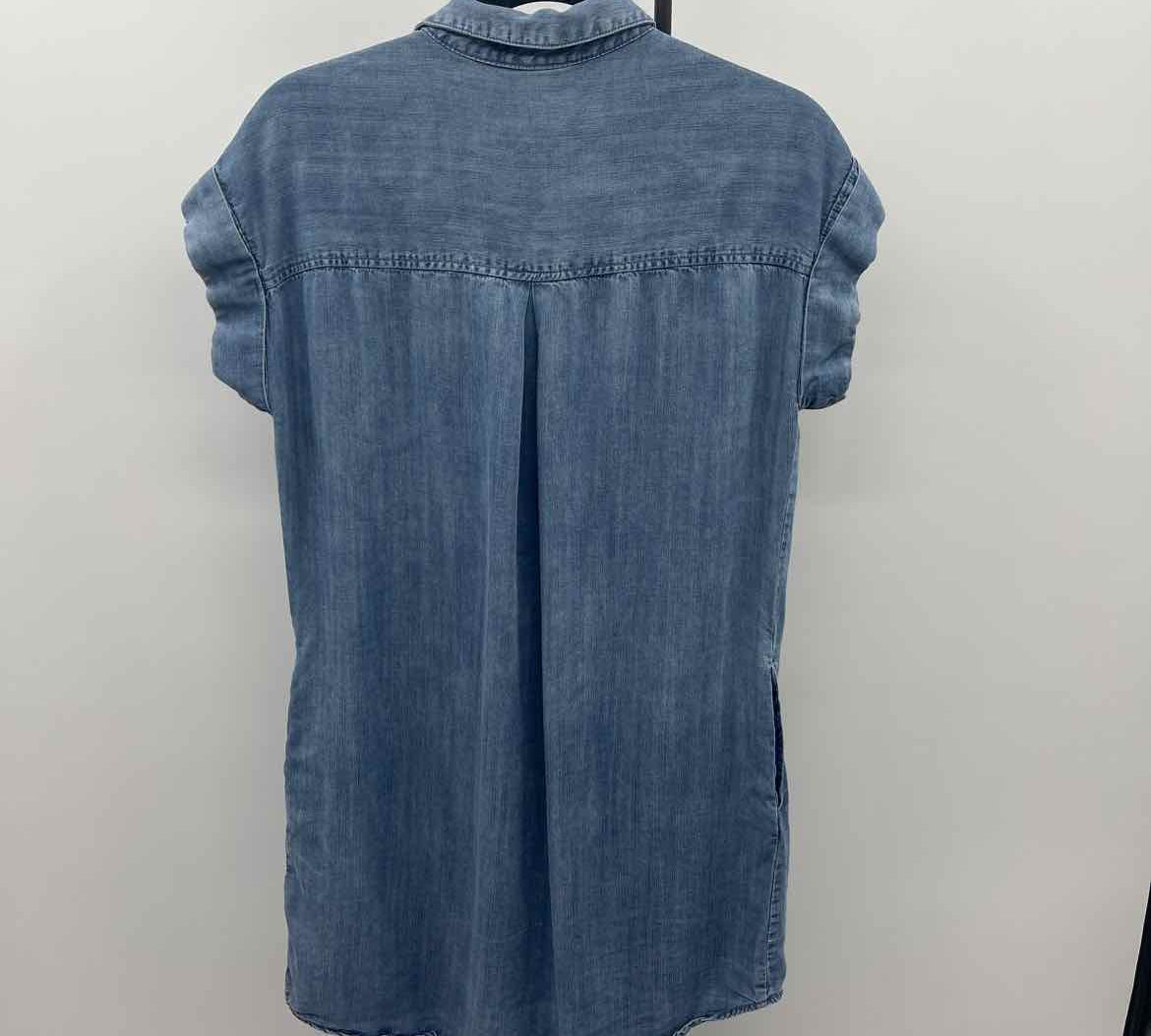 Velvet Heart Women's Size 6 Blue Solid Dress