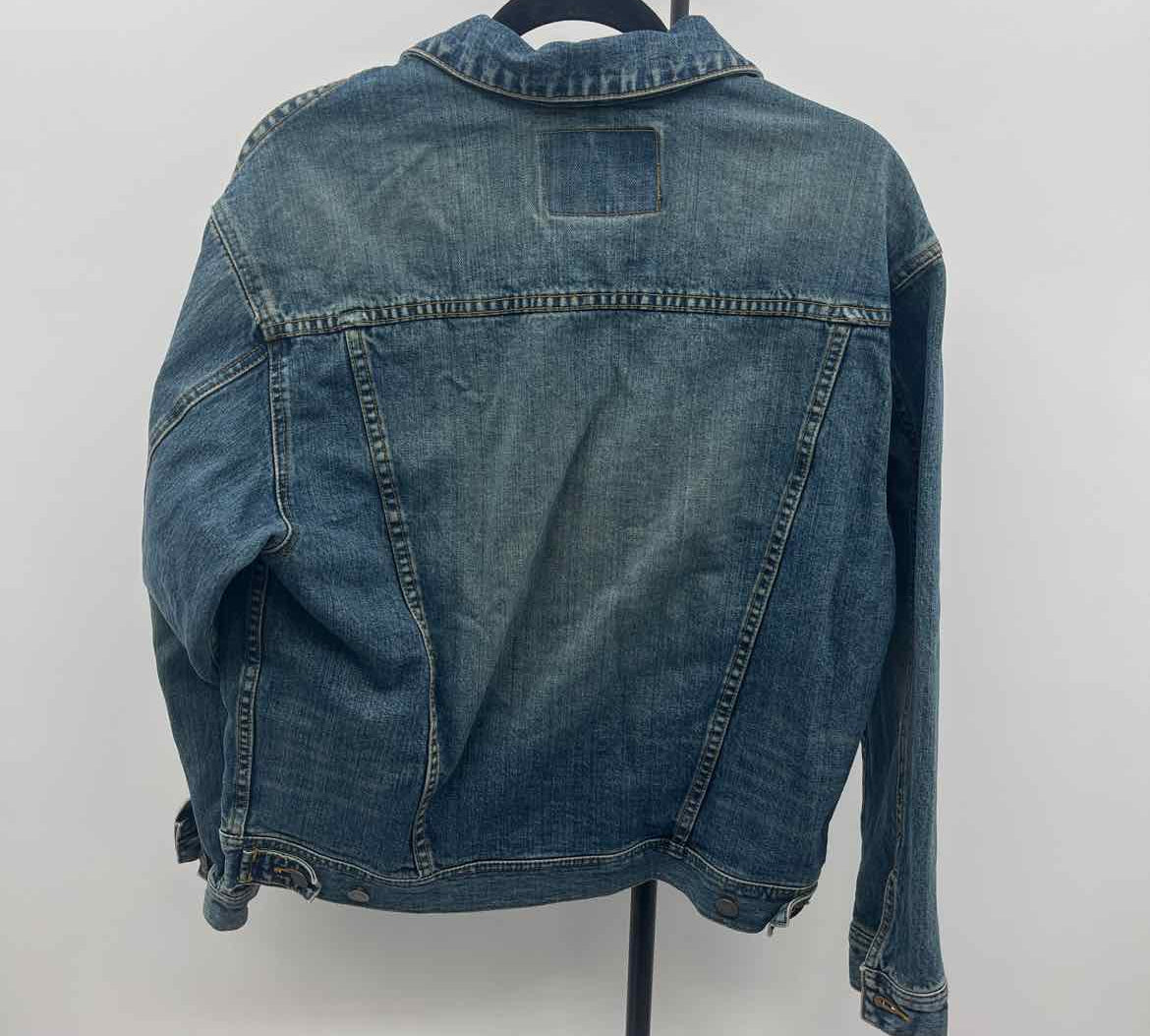 Abercrombie & Fitch Men's Blue Solid Jacket