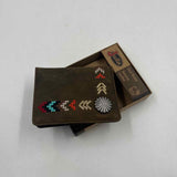Justin Men's Bronze New with Tags Aztec Wallet