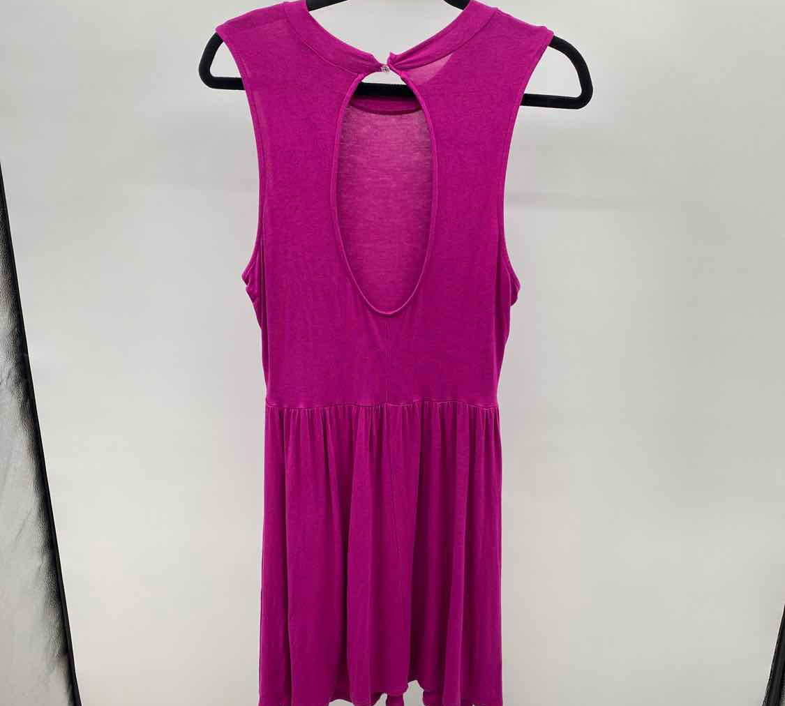 Rolla Coster Women's Size 10 Magenta Solid Dress