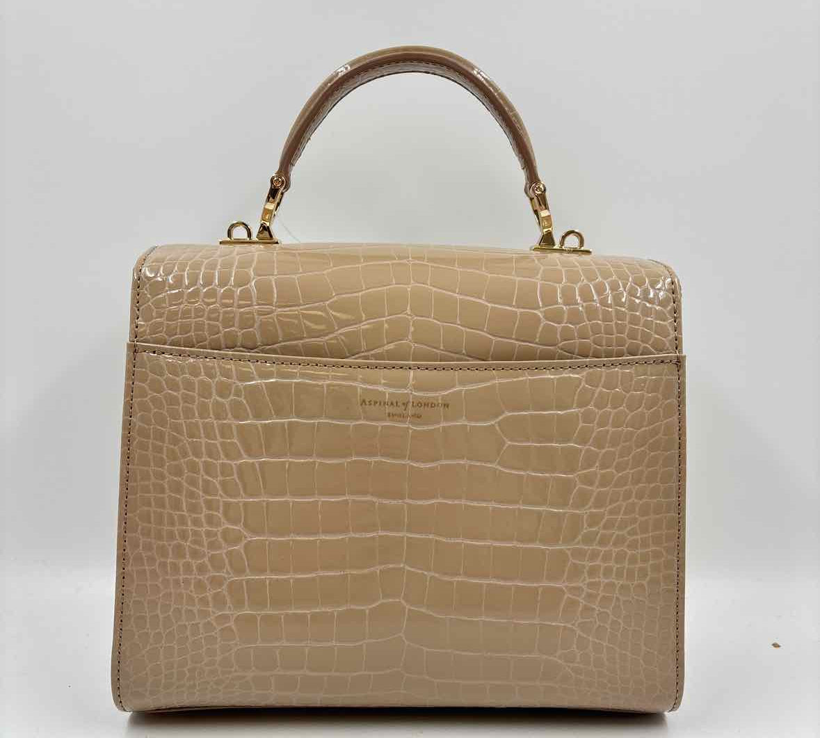 Aspinal of London Women's Tan Luxe embossed Purse