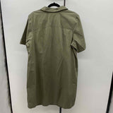 Karen Scott Women's Size 18 Green Solid Dress