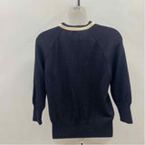 St. John Women's Size S Navy Solid Cardigan