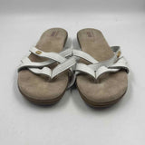 GH Bass & Co Women's Shoe Size 9.5 White Solid Sandals