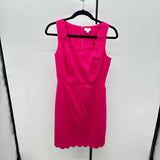 J Crew Women's Size 0 Fuschia Textured Dress