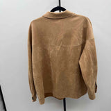 Philosophy Women's Size 2X camel Solid Jacket