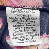Johnny Was Women's Size XL Navy Floral Long Sleeve Shirt