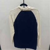 Talbots Women's Size L Navy Solid Long Sleeve Shirt