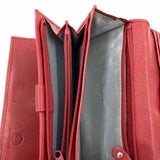 Gianni Conti Women's Red Solid Wallet