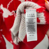 Cupcakes & Cashmer Women's Size XS Red Reindeer Sweater