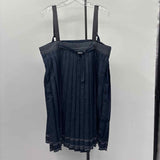 Pilcro Women's Size 14 Navy Solid Dress