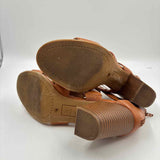 Style & Co. Women's Shoe Size 9 Caramel Solid Sandals
