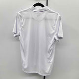Greg Norman Women's Size L White Solid Short Sleeve Shirt