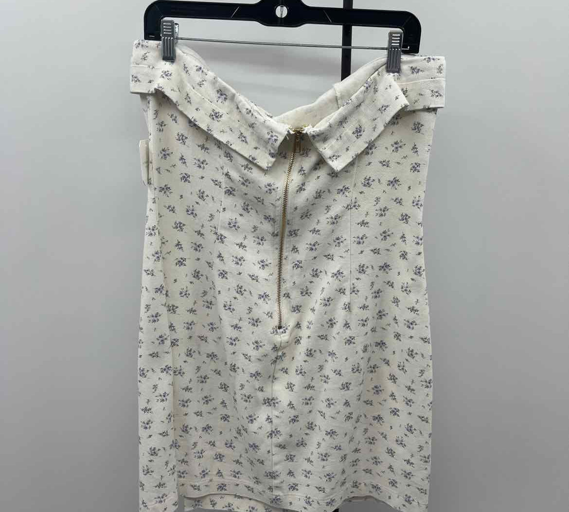 Altar'd State Women's Size 16 Ivory Floral Dress