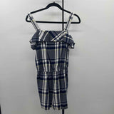 Banana Republic Women's Size 6 Blue Plaid Jumper