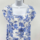 Joie Women's Size 8 Blue Floral Dress