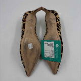 Sophia Webster Women's Shoe Size 8.5 Black Animal Print Heels