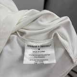 Threads & Thought Women's M White Solid Sleeveless Shirt