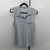 Splendid Women's Size L White Stripe Tank