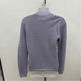 5 a 7 Women's Size L Lavender Textured Sweater