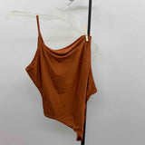 Sister Swim Women's Size M Brown Solid Swimsuit - 1 Piece