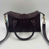 MULBERRY Women's Wine Luxe pebbled Purse